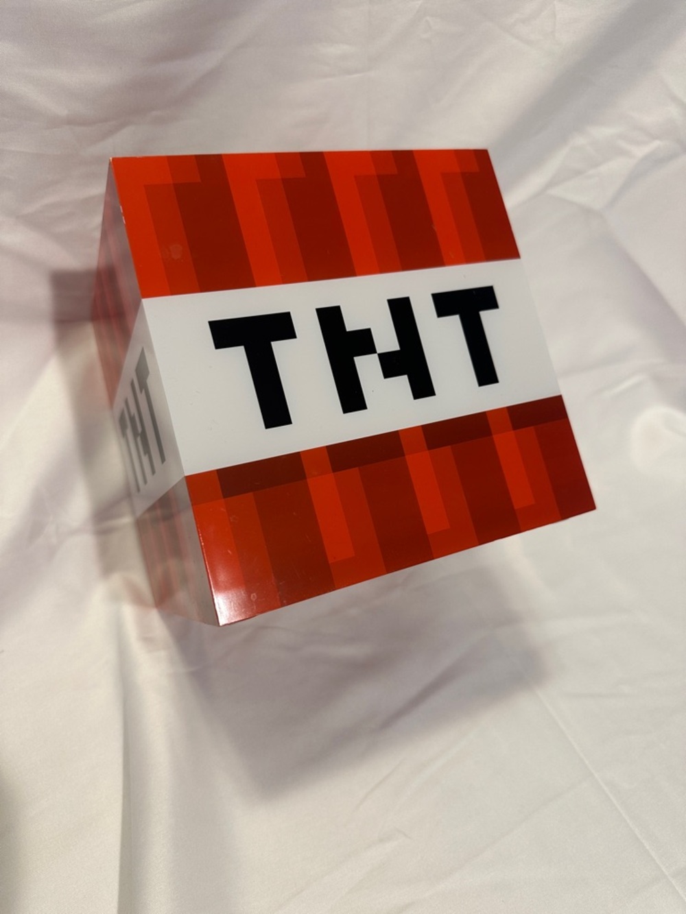 Microsoft Red and White TNT Block Display